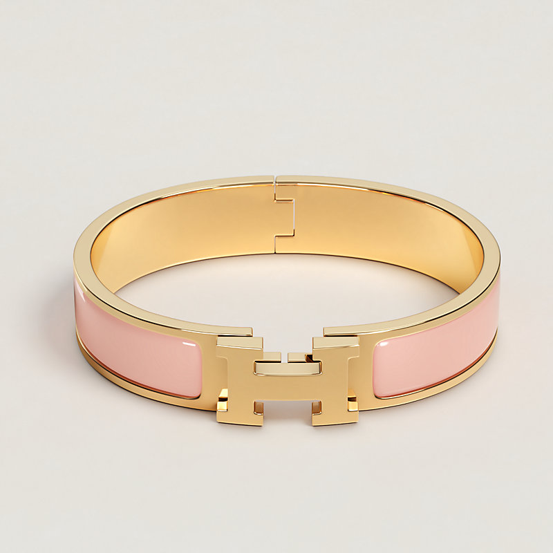 (*)様 HERMES bracelet H ピンク バングル　エルメス　クリッ Clic H bracelet | Hermès Canada